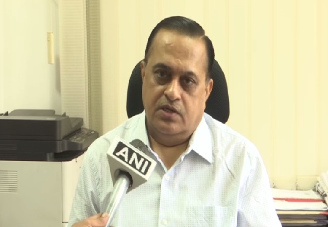 KN Tiwari, DG, EOW, Madhya Pradesh speaking to ANI in Bhopal on July 27. Photo/ANI