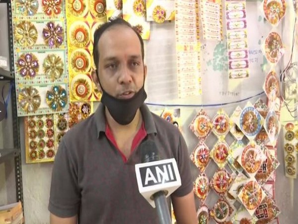 A Shopkeeper from Hyderabad. (Photo/ANI)
