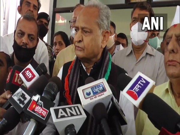 Rajasthan Chief Minister Ashok Gehlot (Photo/ANI)