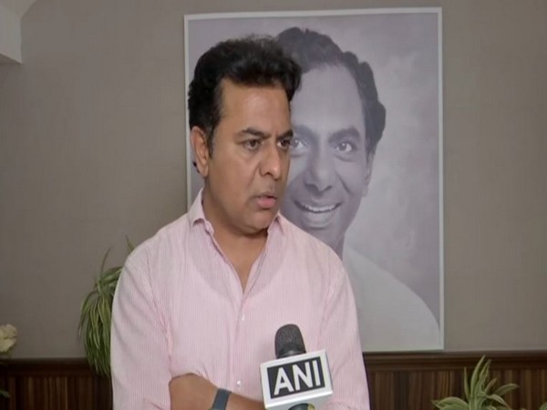 TRS working president and state Minister KT Rama Rao (Photo:ANI)