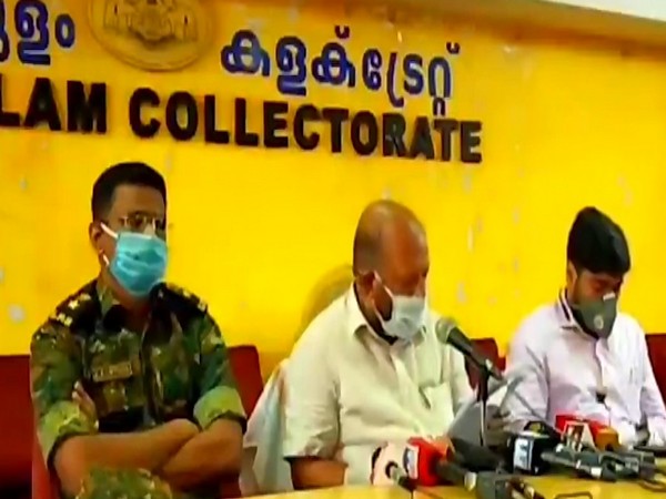 Kerala Minister VS Sunil Kumar addressing a press conference on Friday. Photo/ANI