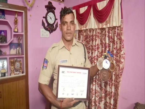 Hyderabad-based police constable DA Kumar (Photo:ANI)