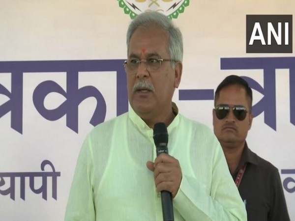 Chattisgarh Chief Minister Bhupesh Baghel (File Photo/ANI)