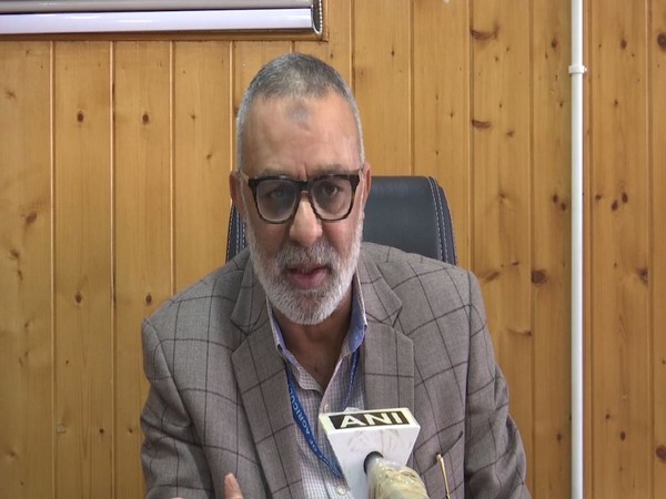 Syed Altaf Aijaz Andrabi, Director, Agriculture Kashmir (Photo/ANI)