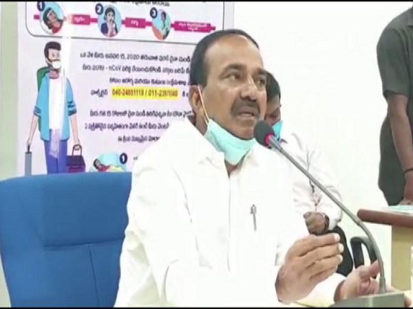 Telangana Health Minister Eatala Rajendra