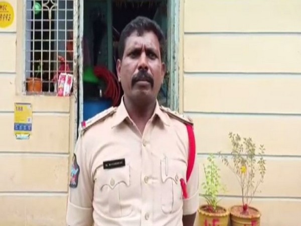 Dharmavaram Urban Police Station Circle Inspector Karunakar (Photo/ANI)
