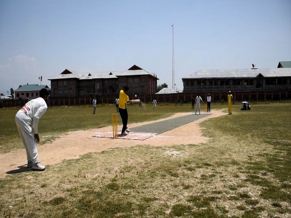 Cricket tournament organised for differently-abled players in J-K's Pulwama (Photo:ANI)