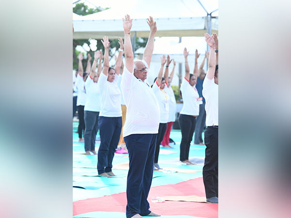 Gujarat Chief Minister Bhupendra Patel participating in a state level program organized at Sabarmati Riverfront, Ahmedabad.