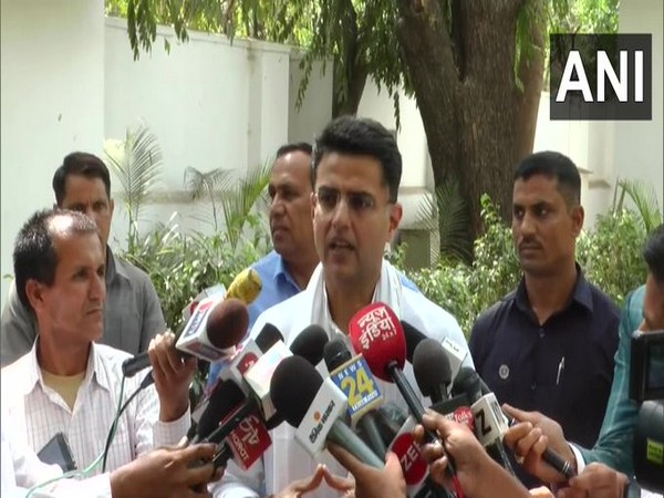 Congress leader Sachin Pilot. (ANI/photo)