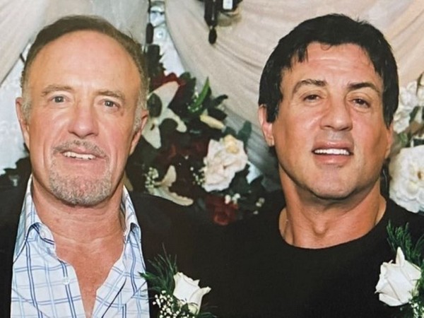 Sylvester Stallone with James Caan (Image Source: Instagram)