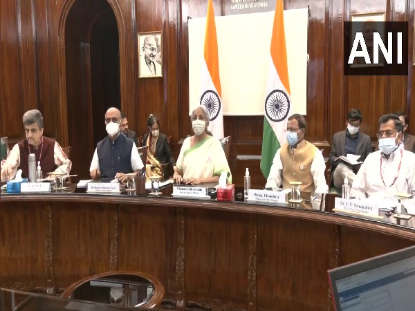 A visual from the meeting. (Photo/ANI)
