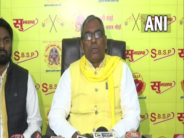 Suheldev Bharatiya Samaj Party (SBSP) chief Omprakash Rajbhar (Photo/ANI)