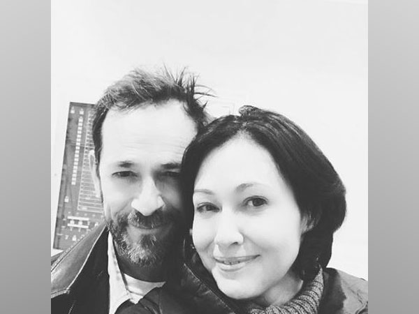 Luke Perry and Shannen Doherty, Image courtesy: Instagram
