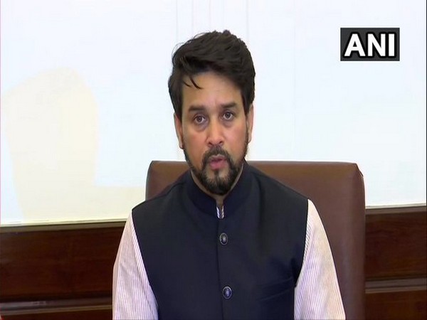Union Minister of State for Finance Anurag Thakur (file pic/ANI).
