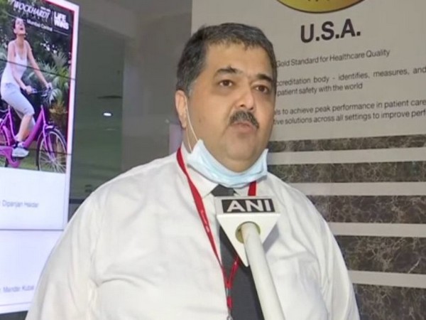 CEO of Wockhardt Hospital Mumbai, Dr Parag Rindhani, speaking to ANI on Thursday. [Photo/ANI]