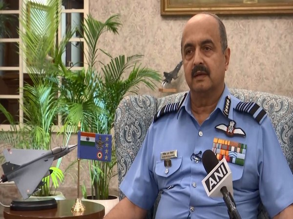 Indian Air Force chief Air Chief Marshal VR Chaudhari (Photo:ANI)