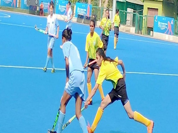12th Hockey India Senior Women National Championship 2022 saw exhilarating action on Day 5. (Photo: HI Media)