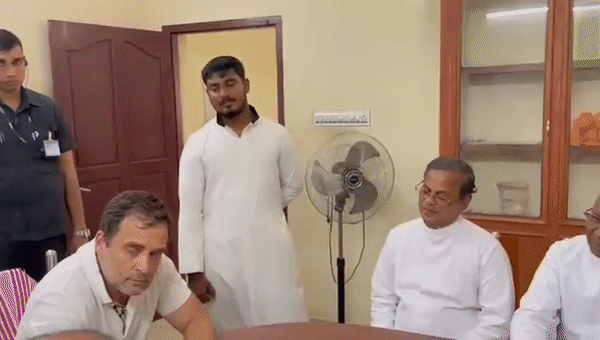 Congress leader Rahul Gandhi meets controversial Tamil Nadu Priest