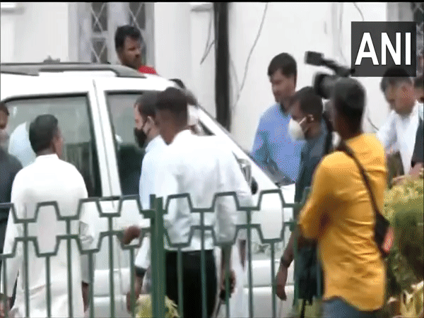 Congress leader Rahul Gandhi set to appear before ED today in the National Herald case.