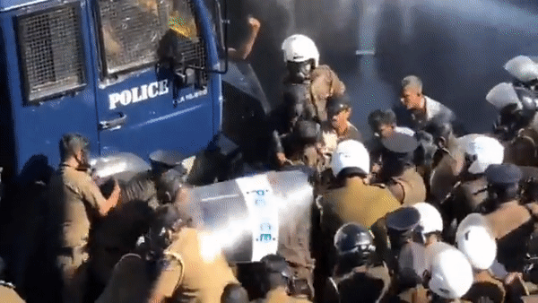 84 arrested in Sri Lanka as protests erupt against suppression