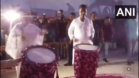 West Bengal Chief Minister Mamata Banerjee at Durga puja pandal in Kolkata (Photo/ANI)