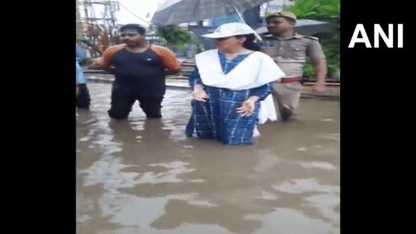 Visuals from Lucknow after heavy rains (Photo/ANI)