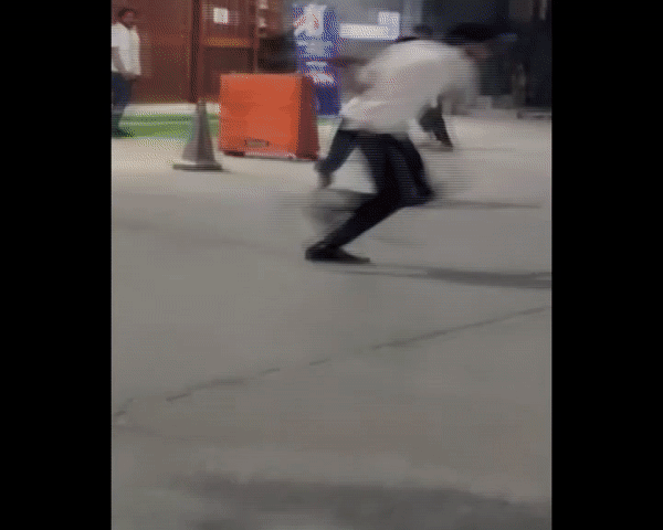 Visual from the spot