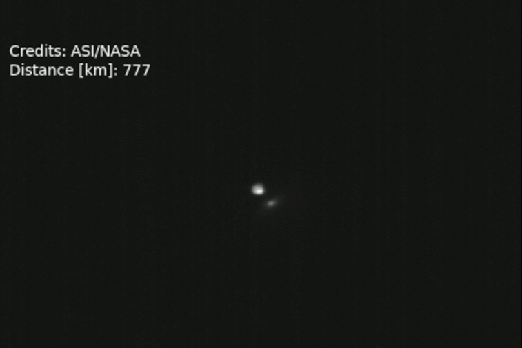 NASA Confirms DART Mission Impact Changed Asteroid's Motion in Space
