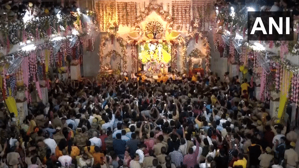 Visuals from Mathura (Photo/ANI)