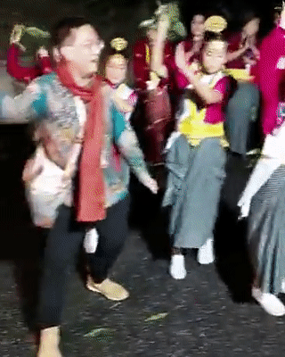 High Commissioner of Singapore in India Simon Wong dances at G20 meet. (Photo/Twitter: @SGinIndia)