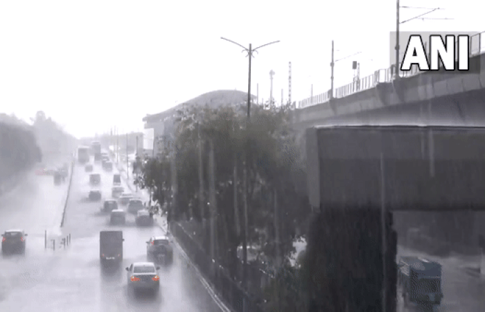 Visual from Ring Road in New Delhi (Photo/ANI)