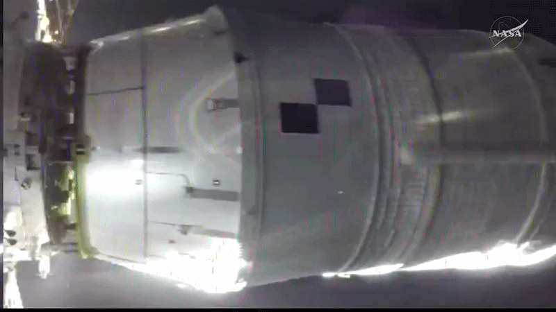 Orion spacecraft successfully separates from rocket upper stage (Photo/X@NASA)