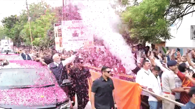 Visuals from the roadshow (Photo/ANI)