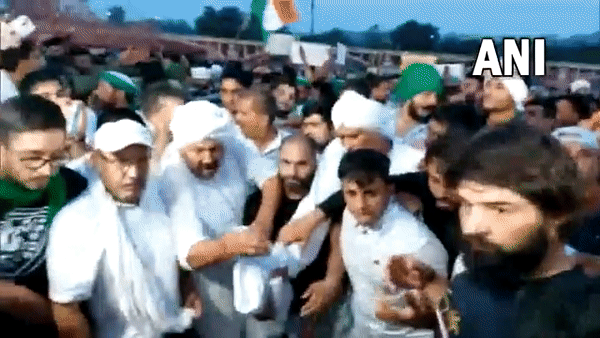 Protesting wrestlers rethink immersing medals in Ganga (Photo/ANI)