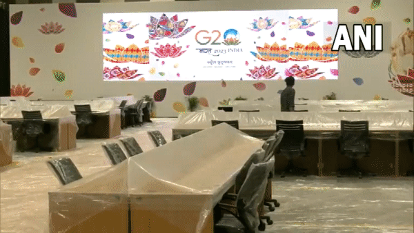 International Media Centre at ITPO Complex in Delhi for G20 Summit. (Video: ANI)