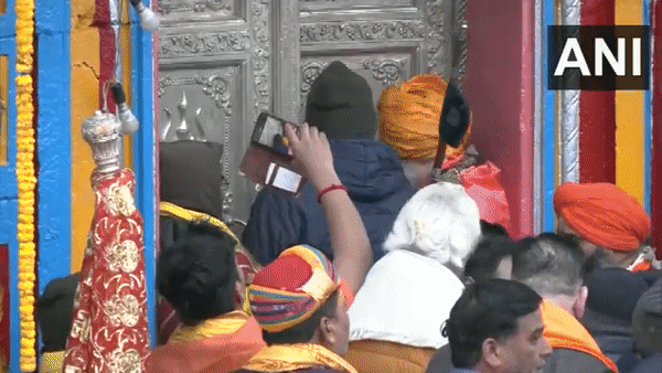 Doors of Kedarnath Dham open to pilgrims (Photo/ANI)