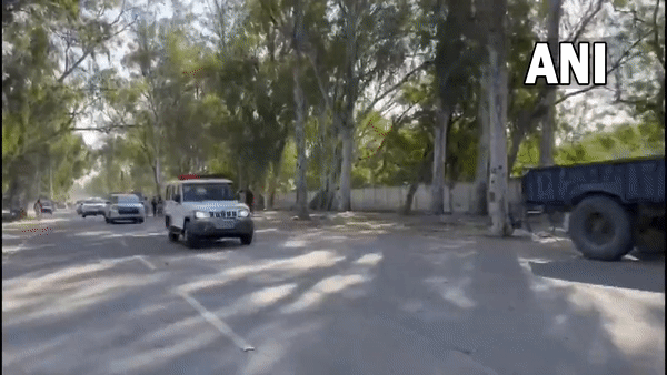 Visual from Air Force Station, Bathinda (Photo/ANI)