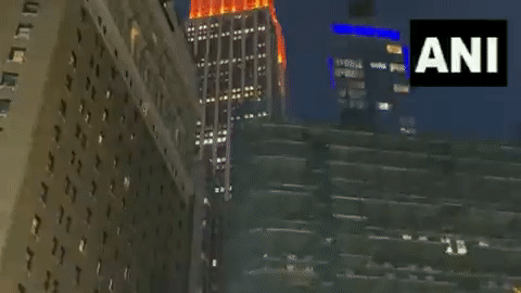 Empire State Building in New York City, US. (Photo: ANI)