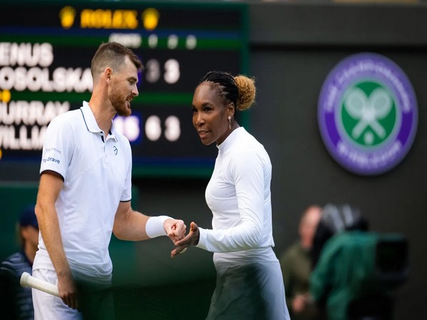 Venus Williams and Jamie Murray (Photo: WTA/ Twitter)