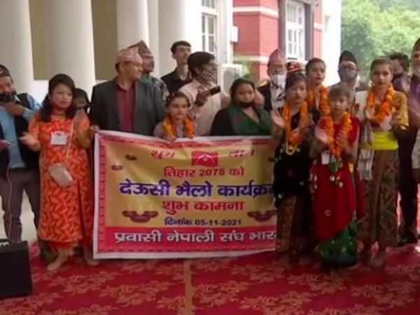 The Nepal embassy in Delhi organised 'Deusi Bhailo' program on Friday.