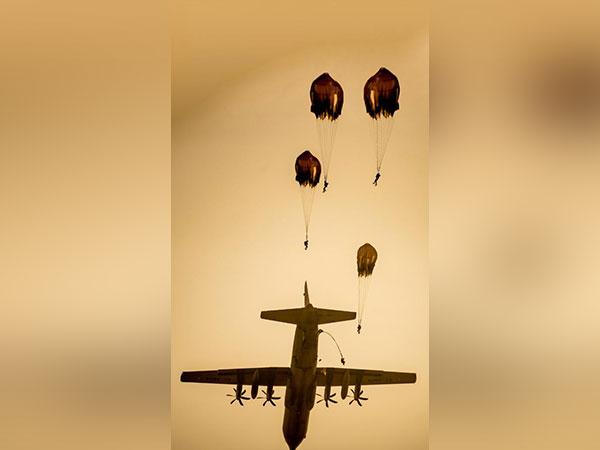 Indian Army conducts airborne exercise in Peninsular India