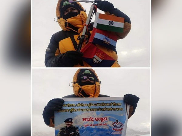 Constable Rajendra Nath has created history by conquering Mountain Elbrus.