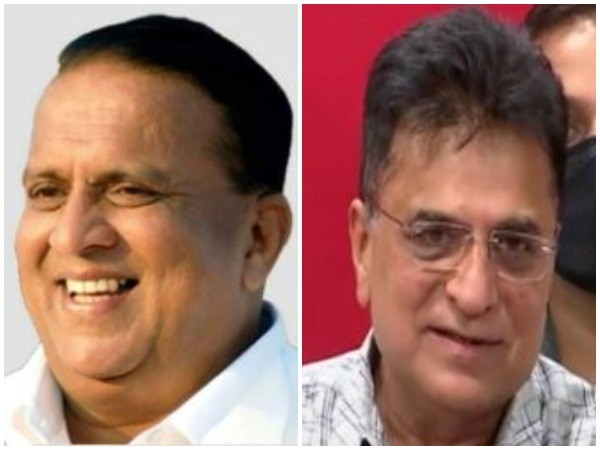 Maharashtra Cabinet Minister Hasan Mushrif (L), BJP leader Kirit Somaiya (R) (Photo/ANI)