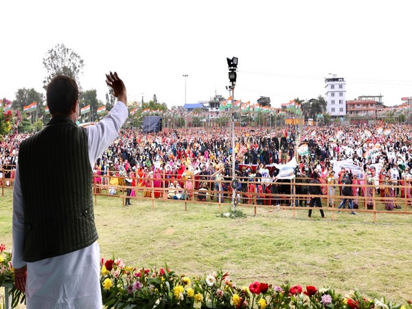 Congress MP Rahul Gandhi in Manipur. (File Photo/ANI)