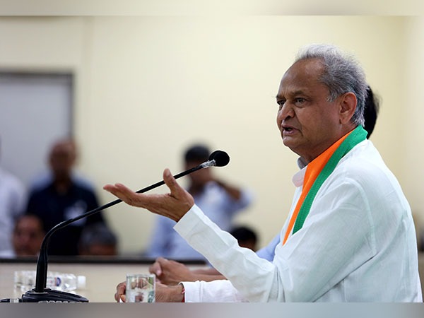 Rajasthan Chief Minister Ashok Gehlot (File Photo/ANI)