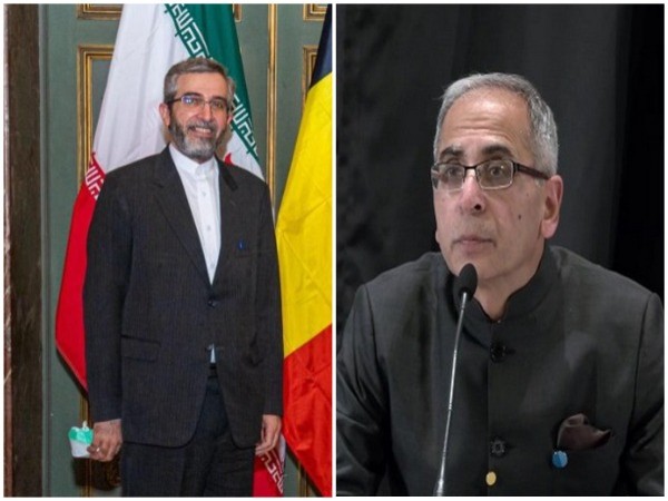 Iran's Deputy Minister for Political Affairs, Dr Ali Bagheri Kani and Foreign Secretary Vinay Kwatra 