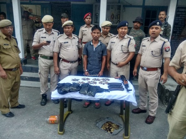 AK-56 recovered from Rohiton Narzary in Gossaigaon