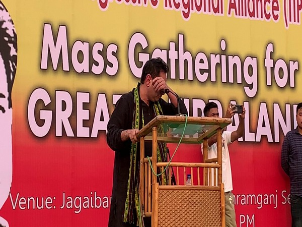 Pradyot Kishore Deb Barman broke down in tears during public address 