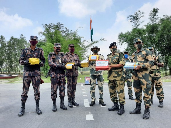 BSF-BGB jawans exchange sweets at Border 