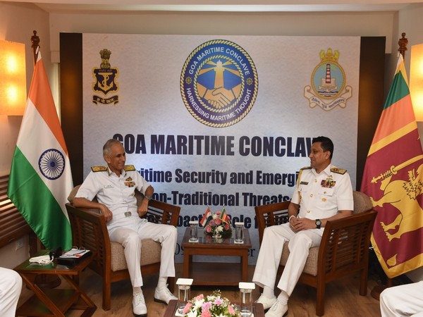 Indian Navy Chief, Sri Lankan counterpart hold bilateral discussion [Image: @indiannavy]